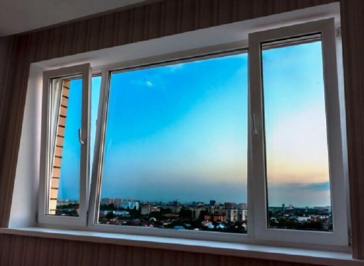 трехстворчатое окно в Перми