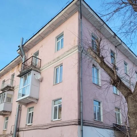 установленные окна в доме сталинского типа