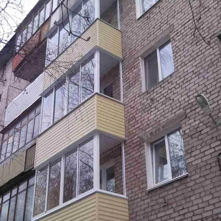 Стандартные балконы в Перми